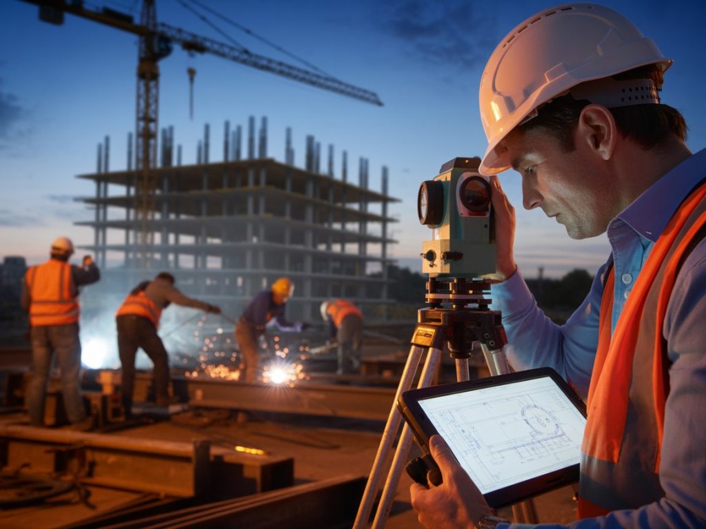 working on construction risk management